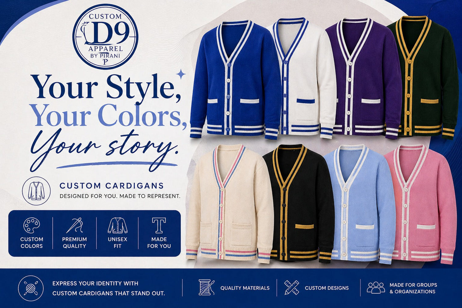 Custom Cardigans
