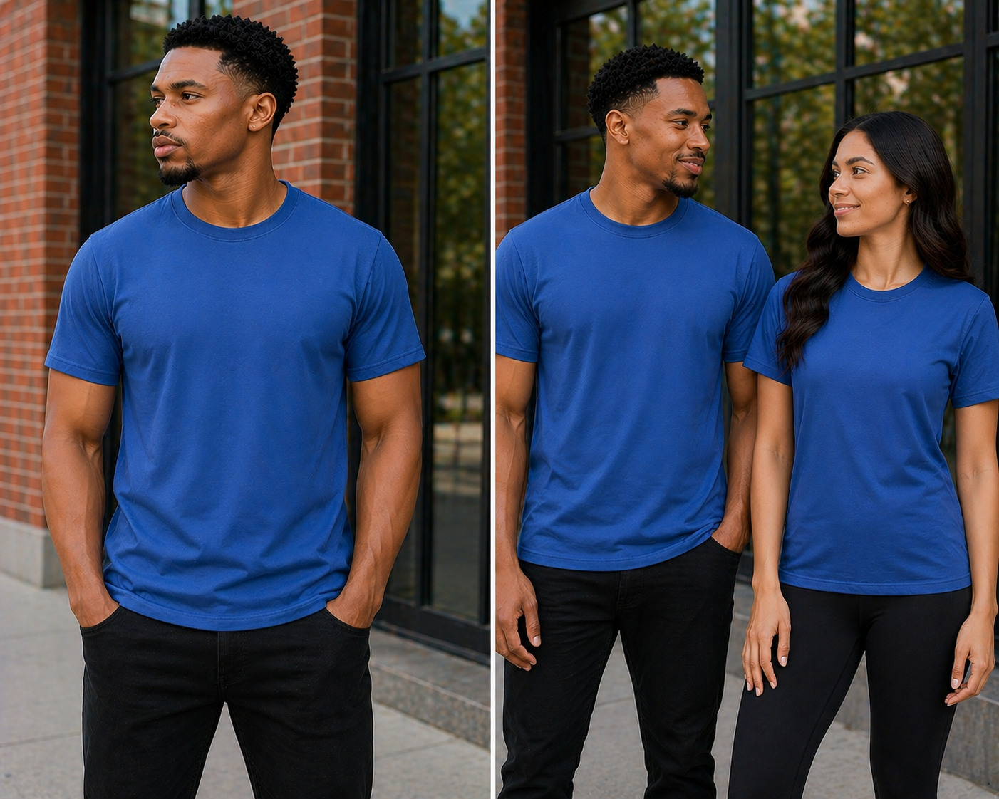 Royal Blue Premium Custom T-Shirt – Made to Order Unisex Tee for Groups & Organizations