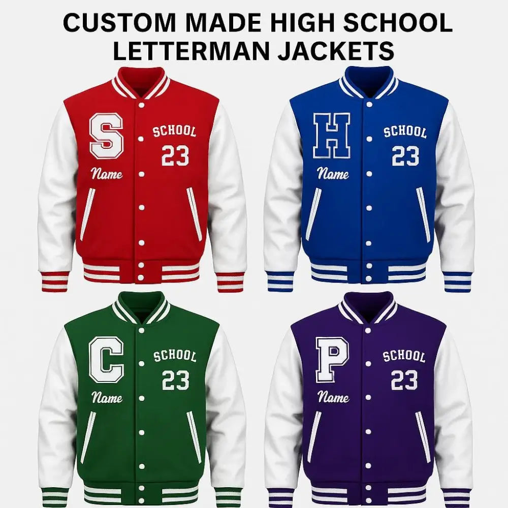 Custom Personalized Youth Letterman Jacket product image 8