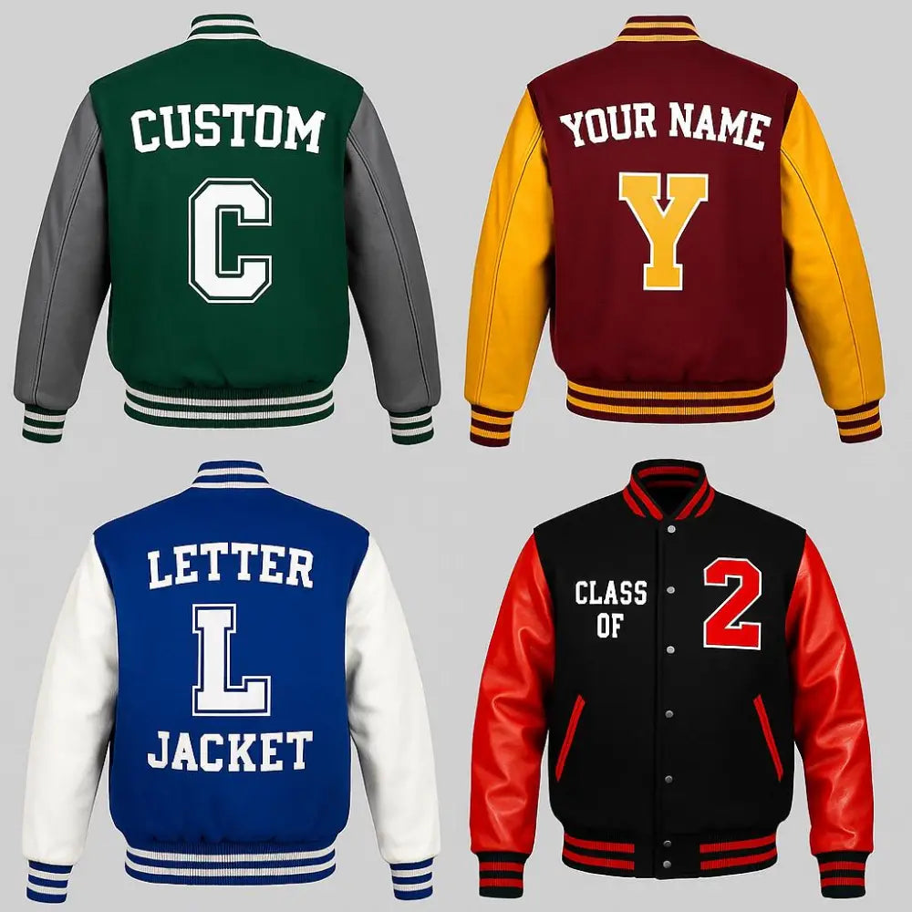 Custom Personalized Youth Letterman Jacket product image 10