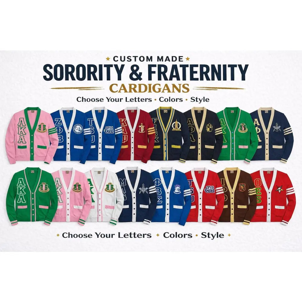 Custom Sorority Fraternity Cardigan product image 6