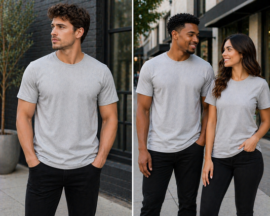 Grey Premium Custom T-Shirt – Made to Order Unisex Tee for Groups & Organizations (Copy) (Copy) (Copy) (Copy) (Copy)