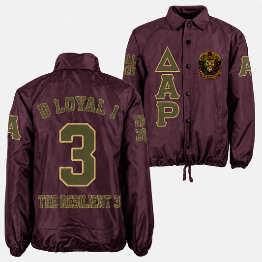 Made-to-Order Order – 17 jackets lot Delta Alpha Rho Burgundy Line Jacket | Pirani9