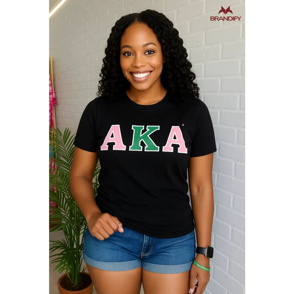 Alpha Kappa Alpha Printed T-Shirt 