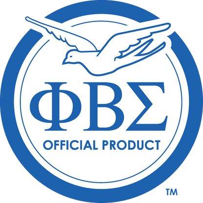 Phi Beta Sigma Official Product licensing seal supplied by Affinity