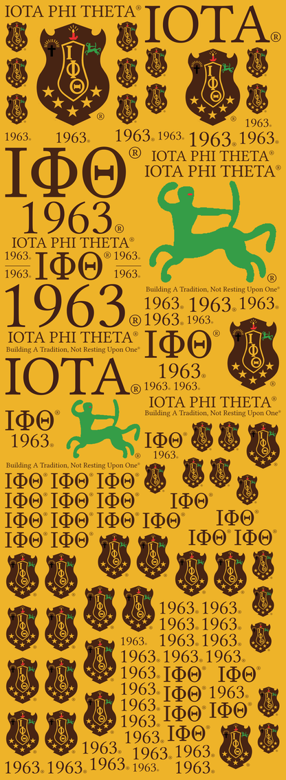 Iota Phi Theta gold approved T-shirt collection preview