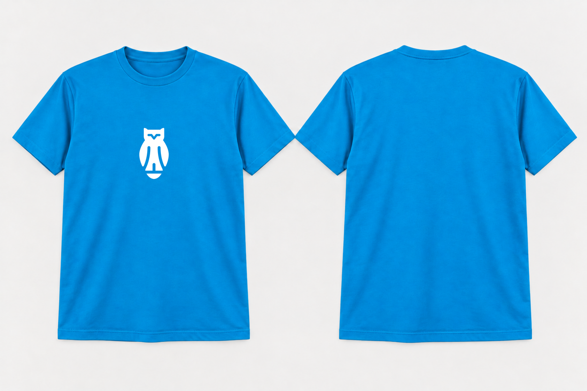 Approved Kappa Kappa Gamma Gamma Blue Traditional Owl T-shirt