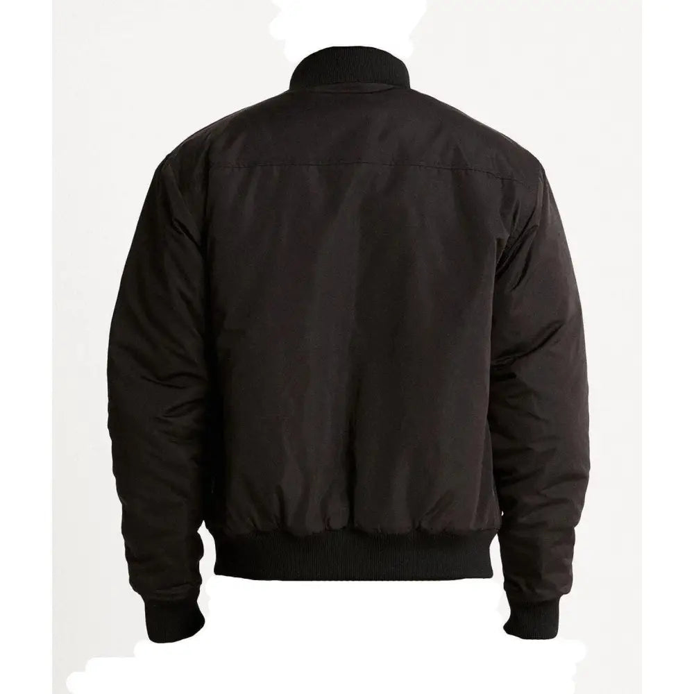 Red Zeta Phi Beta Satin Line Jacket with personalized front, back, and sleeve embroidery